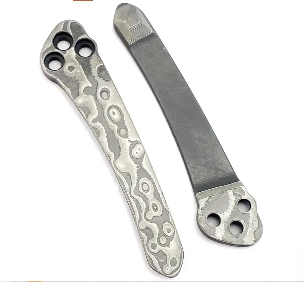 

Титановый клипс для глубокого ношения на пояс/спине для ножей Spyderco C81 Paramilitary 2, Para 3, Delica, Endura, C223 с 3 винтами