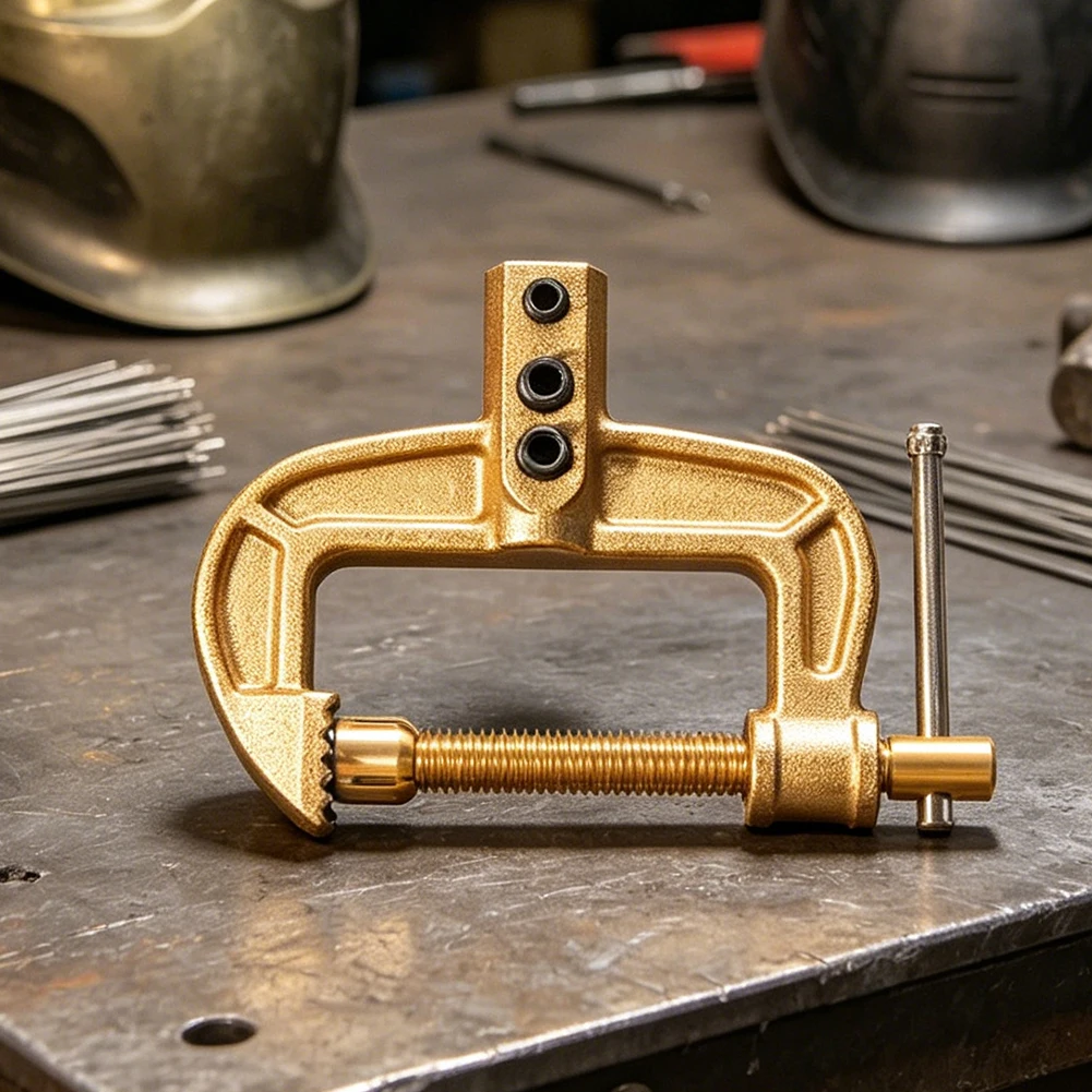 For Welding Earth For Clamp 800A Brass Material for G Shape For Clamp For C Shape For Clamp For Welding MaFor Chine Ground Link