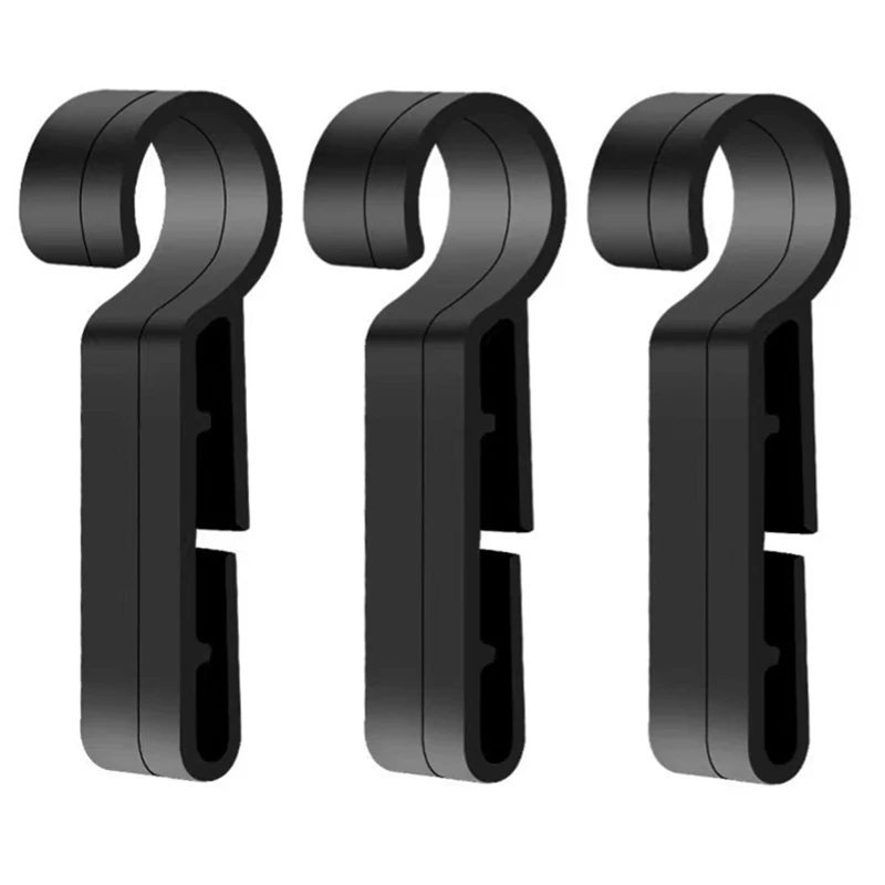 TKOH-Clip para casco, casco duro, clip para hebilla de faro, clip para diadema antideslizante, gancho de clip duradero y estable, 20 piezas para exteriores