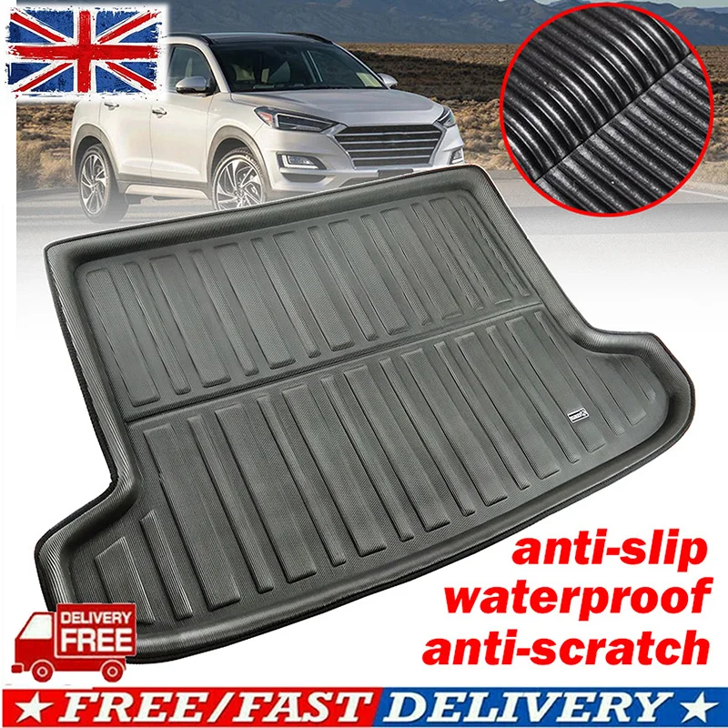 UK Rear Boot Mat Liner Trunk Cargo Floor Tray For KIA Sportage QL 2016-2021 2020