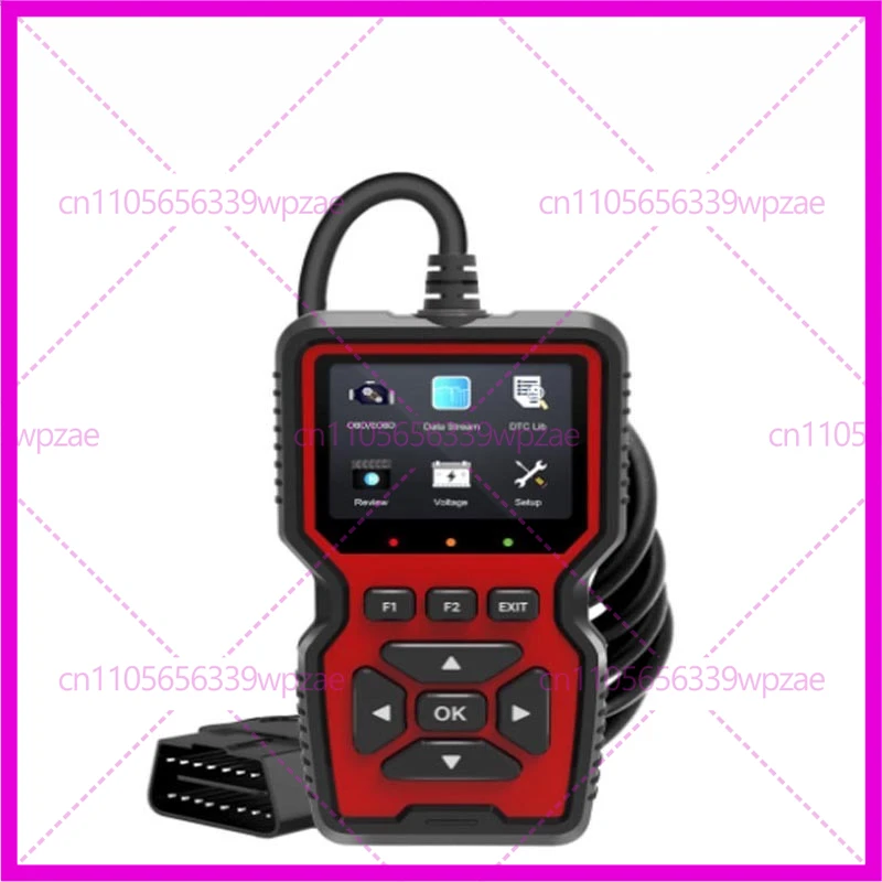 

Многоязычный сканер OBD2 V519 ELM327 Автомобильный диагностический инструмент Считыватель кодов OBD Код неисправности двигателя OBDII