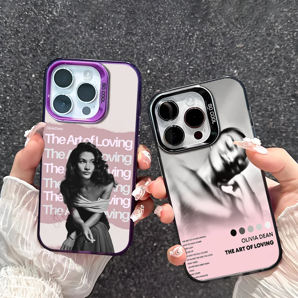 

British singer phone case For Samsung Protective Protective IMD Color Cover S25 S24 S23 A07 A17 A06 4G 5G Olivia Dean