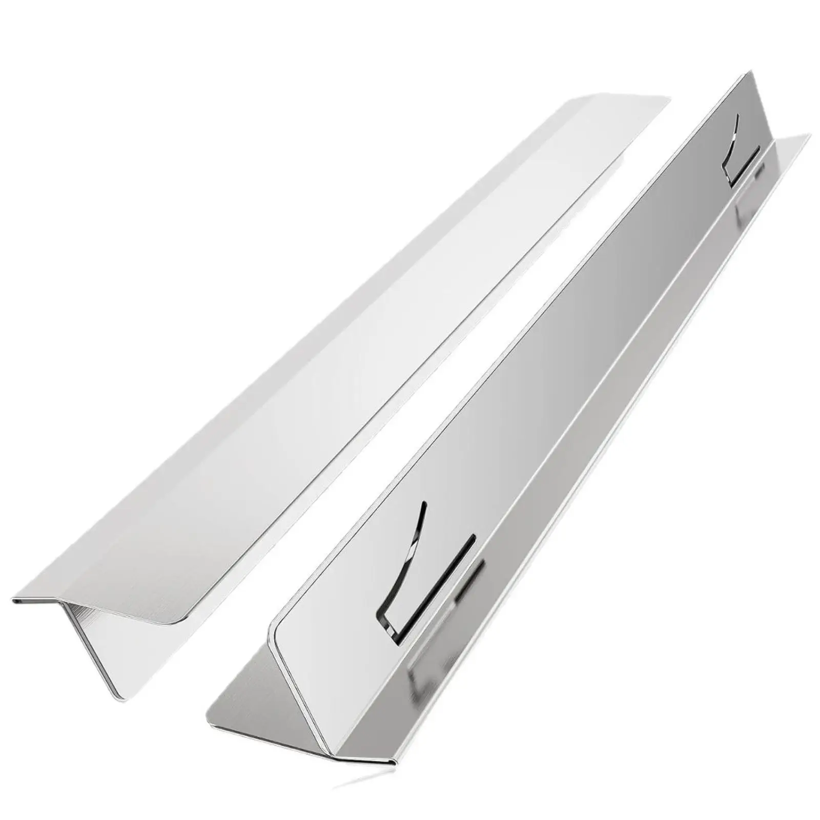Practical Kitchen Gap Cover Stainless Steel Cooktop Crevice Protector for Stove Side Gap Filler Heat Safe