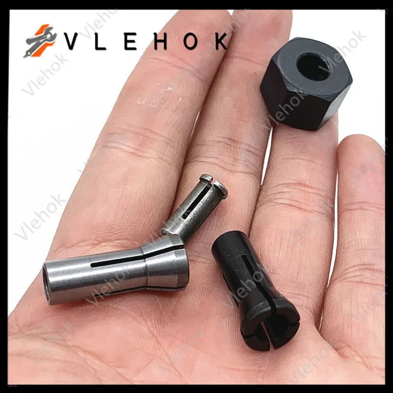 3 มม. 6 มม. 6.35 มม. Chuck Nut สําหรับ Makita M909 M9100 MT910 MT911 MT912 DIE เครื่องบด