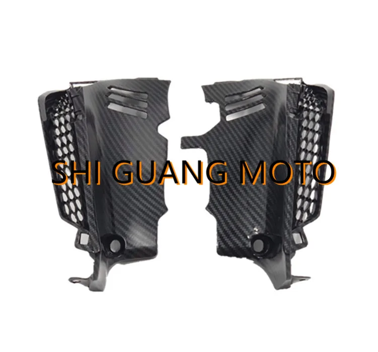 

Motorcycle Air Vent Panel Trim Side Covers Fairing Cowl Fit For Honda CB650F 2016-2018 Carbon Fiber Paint