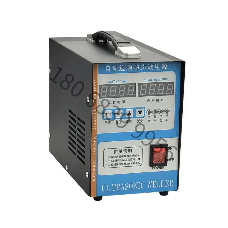 New Handheld Ultrasonic Spot Welding Machine 28k/35k 1200w Portable Plastic Riveting Equipment Automobile Interior and Exterior