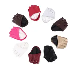 Women Clothing Accessories Fashion Half Palm Pole Dance Fingerless Gloves Half Finger