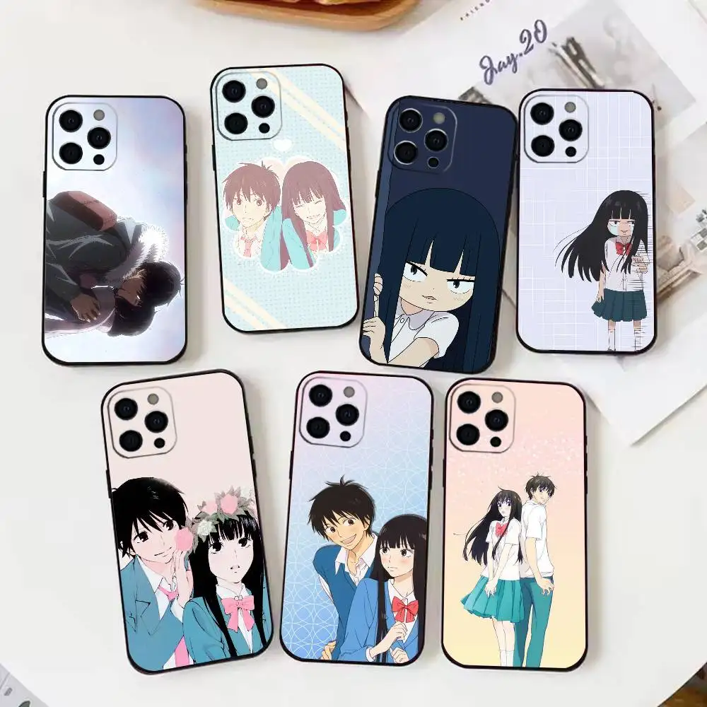 

cute K-kimi ni Todoke Sawakos Phone Case For iPhone 17, 16,15,14,13,12,11 Plus,Pro Max, Others Soft Black Cover