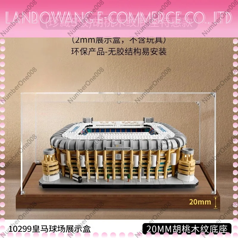 

Acrylic Display Box Transparent Dust Cover 50x45x20cm for Building Blocks Model Storage Case