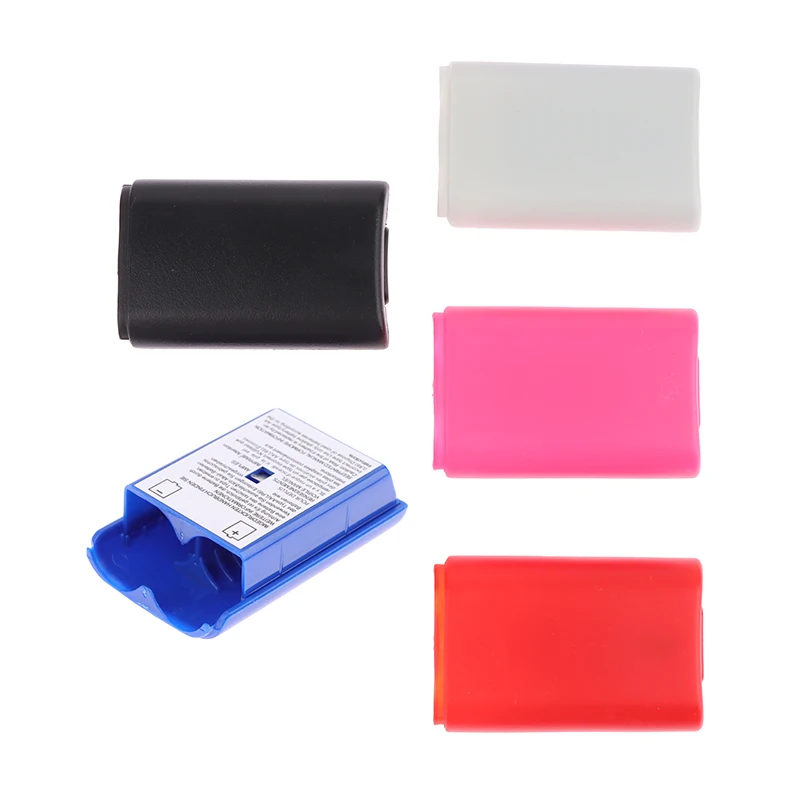 1pcs Game Battery Case For Xbox 360 Battery Case Wireless Controller Rechargeable Battery Cover With Sticker Gamepad Accessories