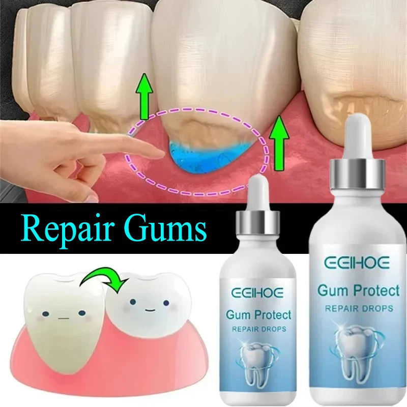 Rapid Repair Gums Serum Effectively Relieve Tooth Allergy Dental Caries Tooth Cleaning Toothpaste Relieve Tooth  Damage Drops