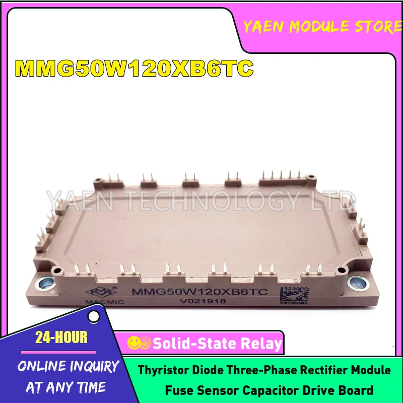 

MMG50W120XB6TC MMG75W120XB6TC MMG40H120XB6TC MMG50HD120XB6TC IGBT NEW AND ORIGINAL MODULE