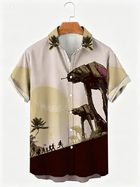 camisa-masculina-de-verao-com-estampa-floresta-star-wars-manga-curta-estilo-urbano-solta-e-respiravel-ideal-para-ferias
