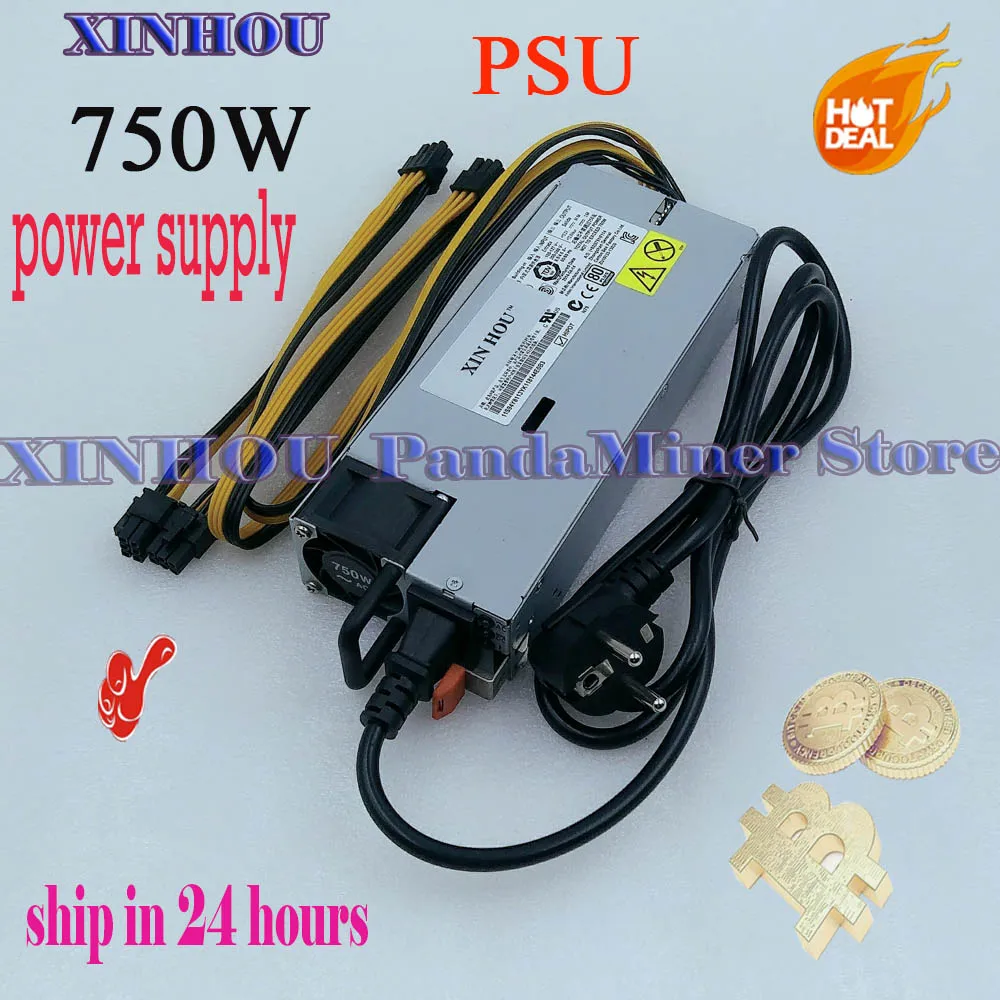 Low noise PSU 750W power supply Suitable for ASIC BTC LTC DOGE miner Goldshell KD-BOX 2 ST-BOX CK-BOX HS-BOX Mini-Doge A9 Z9mini