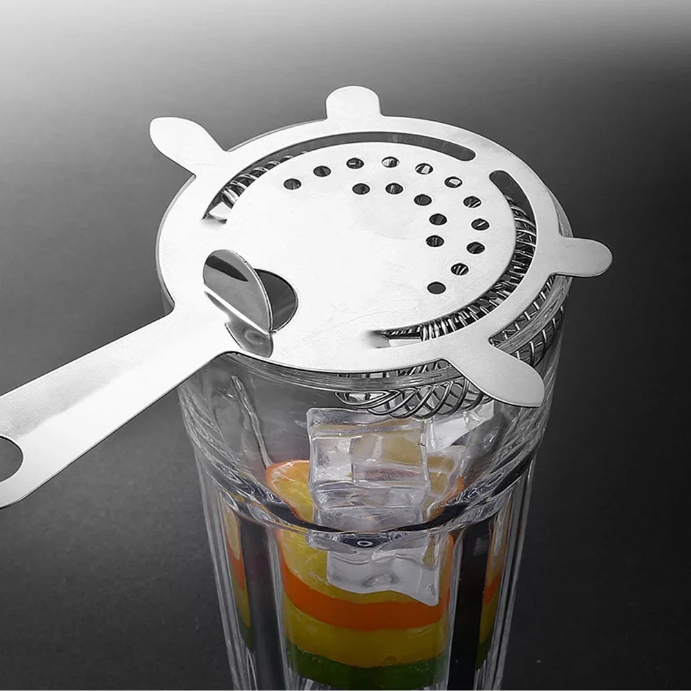Colador profesional de cóctel Martini de acero inoxidable, coctelera, bebida mixta, copa de vino, filtro de hielo, accesorios de Bar, aparatos, herramientas de Bar