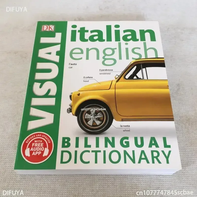 DK Italiano Inglês Dicionário Visual Bilíngue Dicionário Gráfico Contrastivo Bilíngue Livro DIFUYA