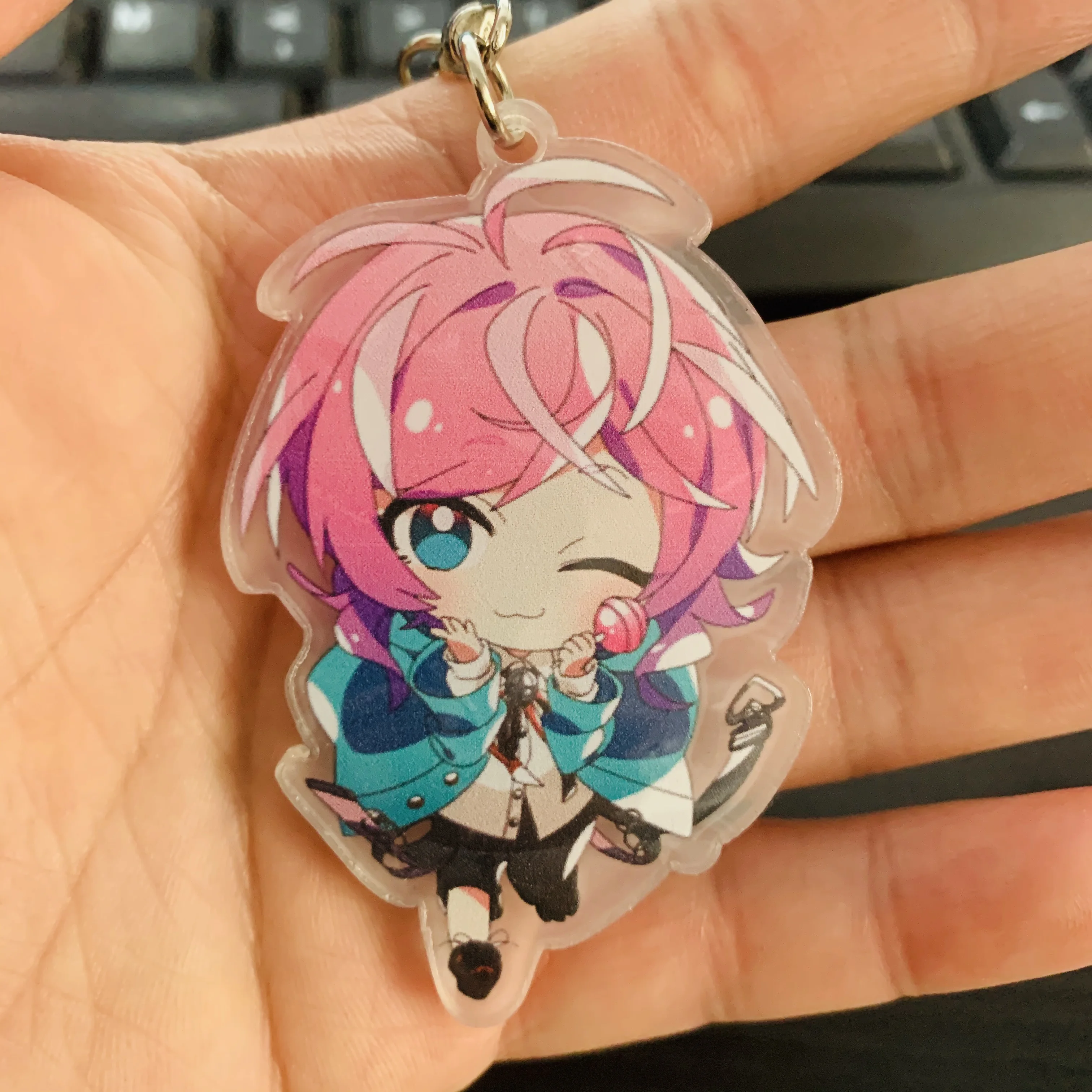 Hypnosis Microphone Anime Figure Aohitsugi Samatoki Yamada ichiro Jinguji Jakurai Cosplay Acrylic Key Chains Fans Bag Key Ring