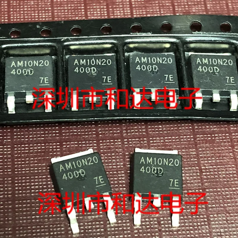 20 Stück original neuer AM10N20-400D IC-Chip SMD TO-252 200V 10A