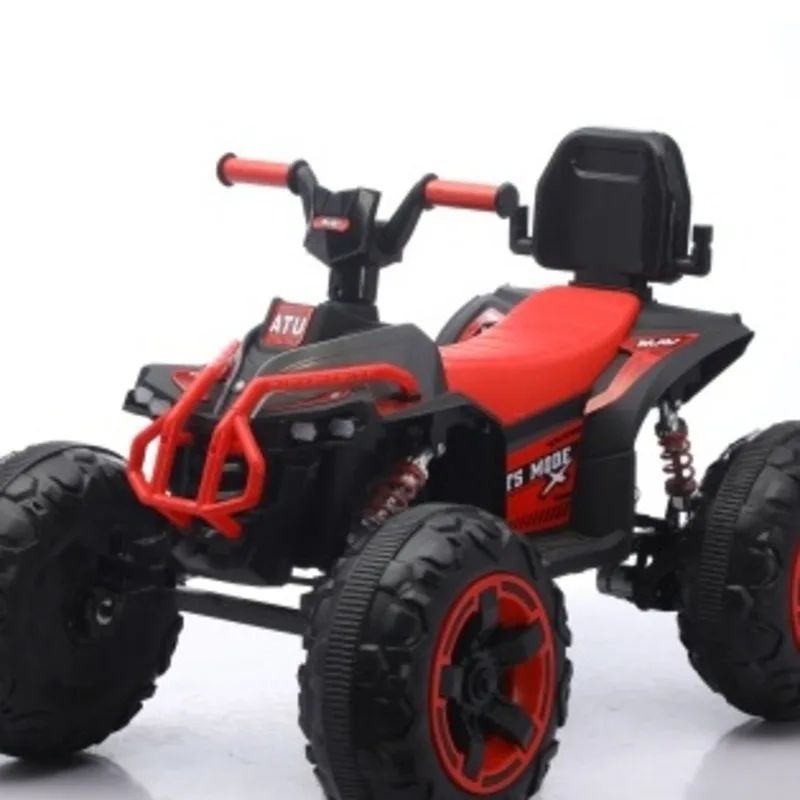 Batería de plomo y ácido de 12V para niños pequeños, juguetes para niños pequeños, 4 y 12 neumáticos grandes, absorción de impacto Real, 80min, 2 engranajes, marcha atrás, seguro