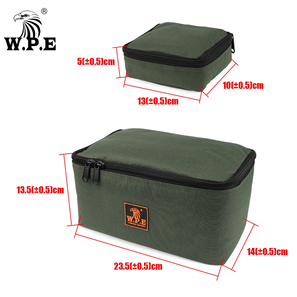 W.P.E 1pcs Carp Fishing Bag Multi-Purpose Oxford Cloth 4 in 1 Fishing Tackle Lure Line Bag Waterproof Fishing Accessories Pesca