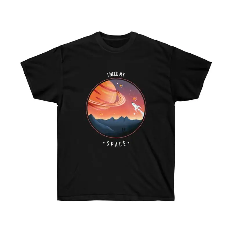 I NEED MY SPACE Unisex Ultra Cotton Tee