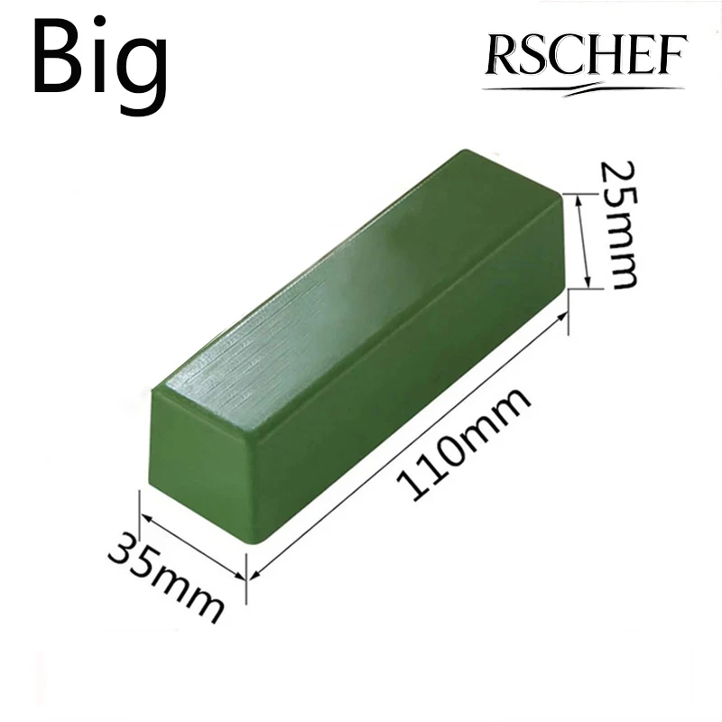 Compound Green Polishing Paste Abrasive Paste Metals Polishing Wax Paste Chromium Green Oxide Grinding Paste Stropping Leather