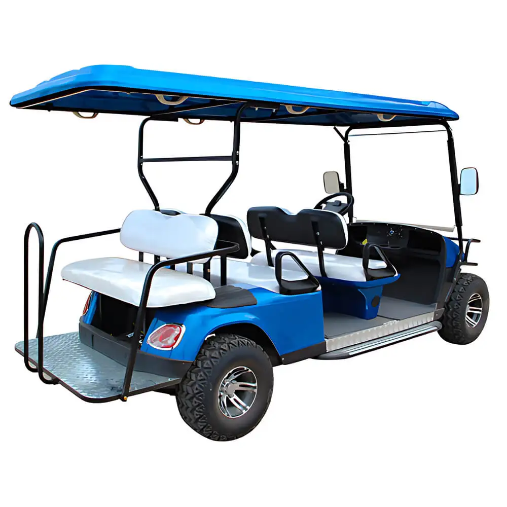 Cinese 4 6 posti golf carrelli elettrici prezzi economici buggy car in vendita più economico 36v batteria cargo elektrische golf cart