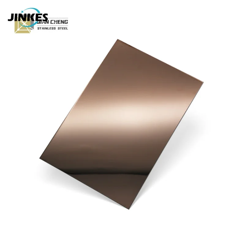 custom.201 304 mirror stainless steel sheet  customized color decorative plate Customized Color Stainless Steel Plate