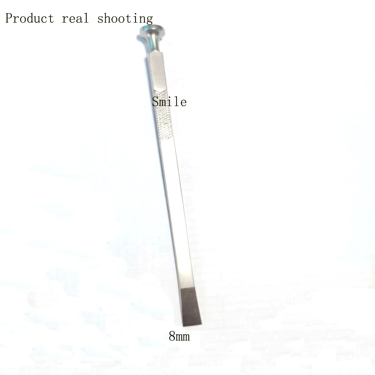 Nose bone knife tool nose bone chisel stainless steel spatula round handle nose bone knife nose plastic instrument