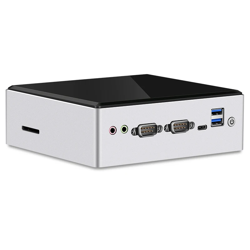 Helorpc 가정용 미니 PC, Inter Corei5-7267U 지지대, 윈도우 10, 11 리눅스 2.5G LAN, 4XUSB3.0, 4XUSB2.0, C타입 HDMI 데스크탑 컴퓨터