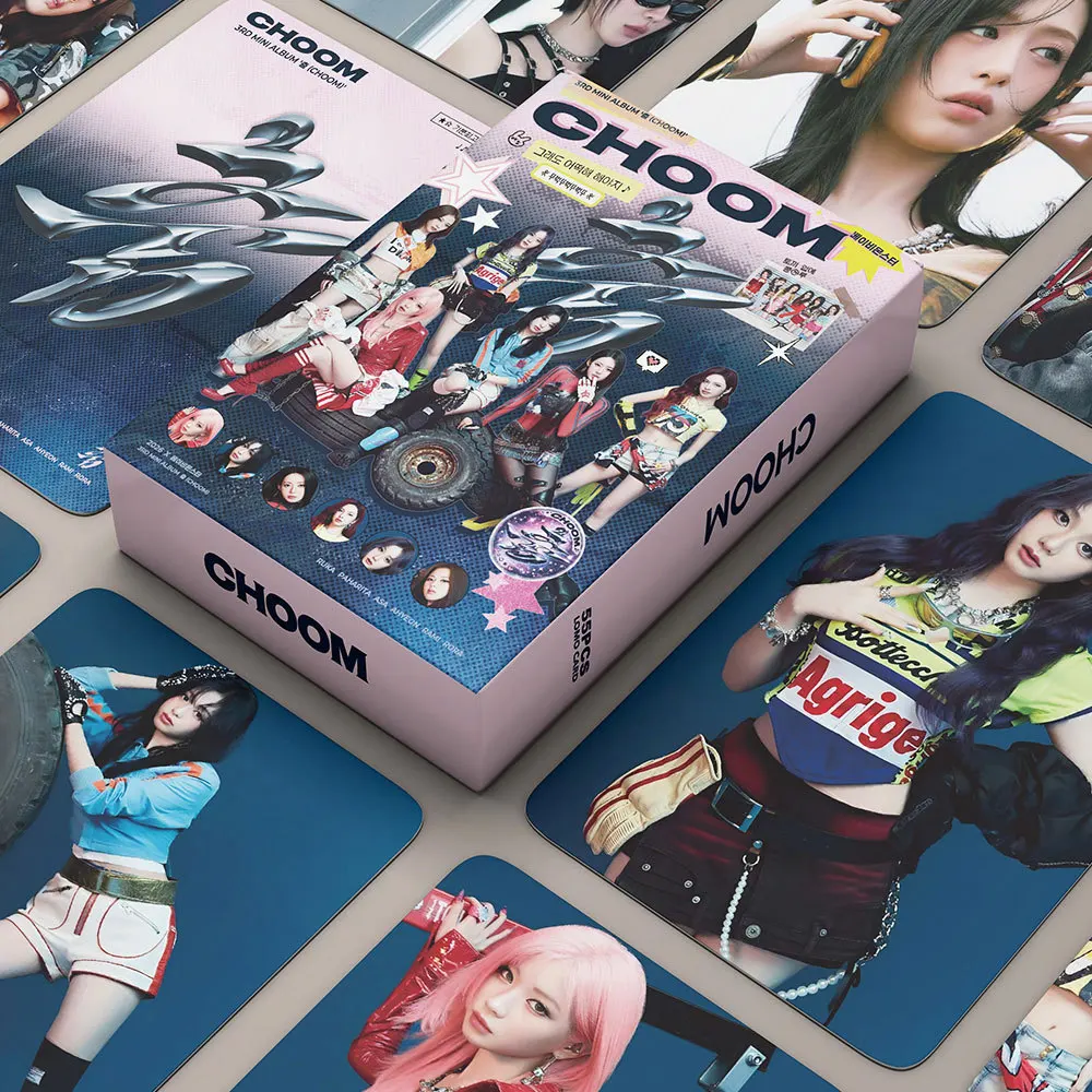 

55pcs BM 3RD MINI ALBUM CHOOM Photocards Kpop Merch Lomo Card Album Collectible