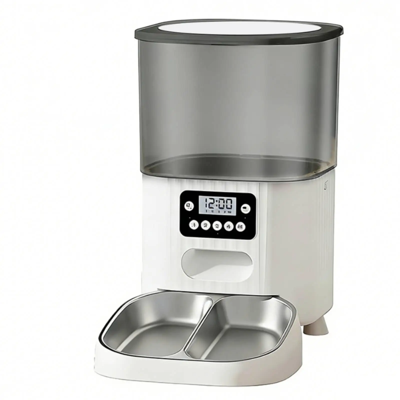 Automatic Pet Feeder Portion Control Smart Cat and Pet Feeder Humidity-Resistant Timed Food Dispenser for Those Away from Home,