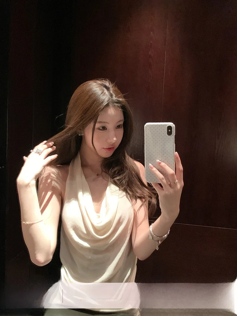 

YOLI Zhang Yuli Cloud Dr Floating Ne Hanging Ne Top Women Summer Bal Design Sensation Small ence Vest