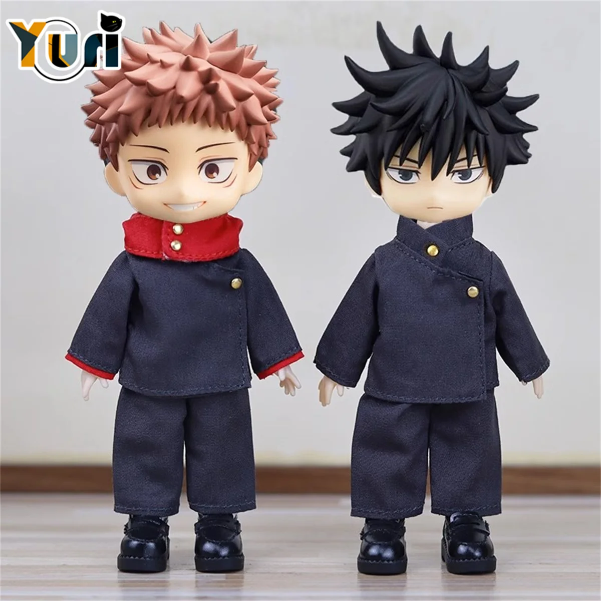 

Yuri Anime Gojo Satoru Itadori Yuji Inumaki Toge Geto Suguru Handmade OB11 P9 P10 Clothes Outfit Game Cosplay Props Cute Gift
