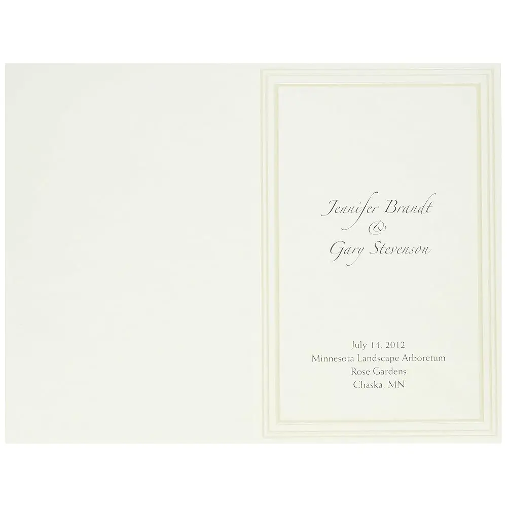

Triple Pearl Embossed Border Ivory Bulletin, 5.5\x8.5\, 50 Count (20104063)
