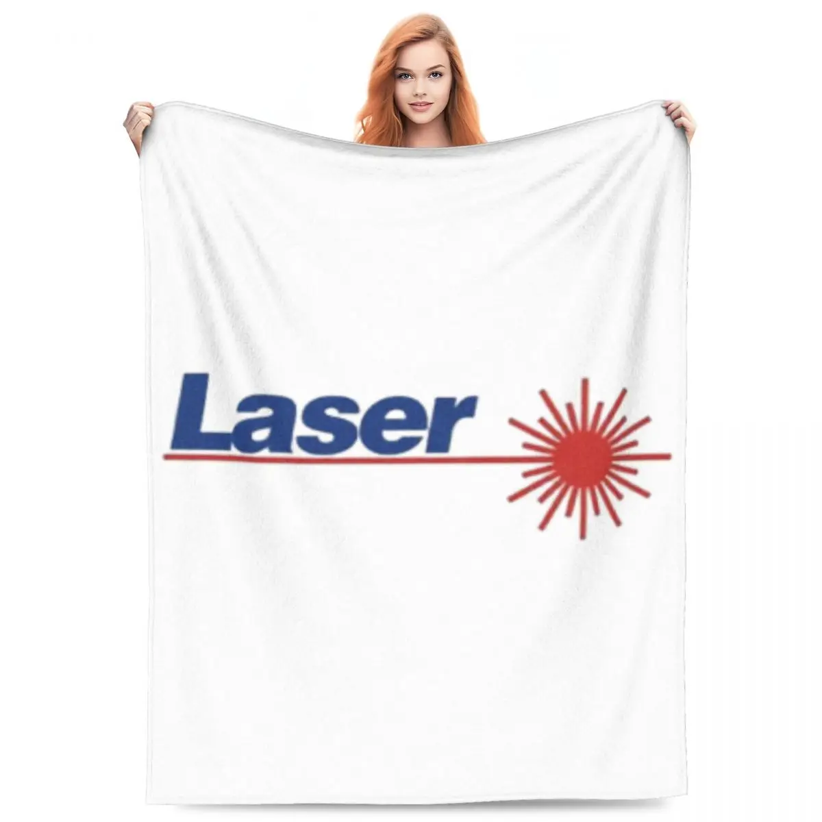 

Одеяло с логотипом Laser SailBoat, мягкое теплое фланелевое одеяло для кровати, гостиной, пикника, путешествия, домашний диван