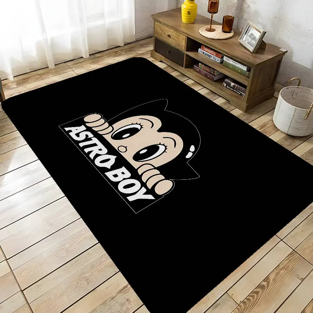 Cartoon A-Astro Boy Kitchen Mat Nordic Style Bedroom Living Room Doormat Home Balcony Anti-Slip Welcome Rug
