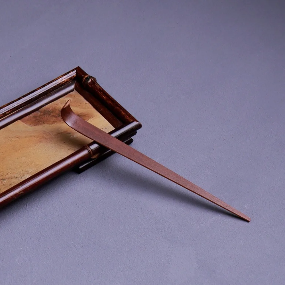 جديد الخيزران الشاي العصي تشاشاكو 18 سنتيمتر التقليدية ماتشا ملعقة اليابانية الكلاسيكية ورقة ملعقة حفل الشاي ماتشا مغرفة #5