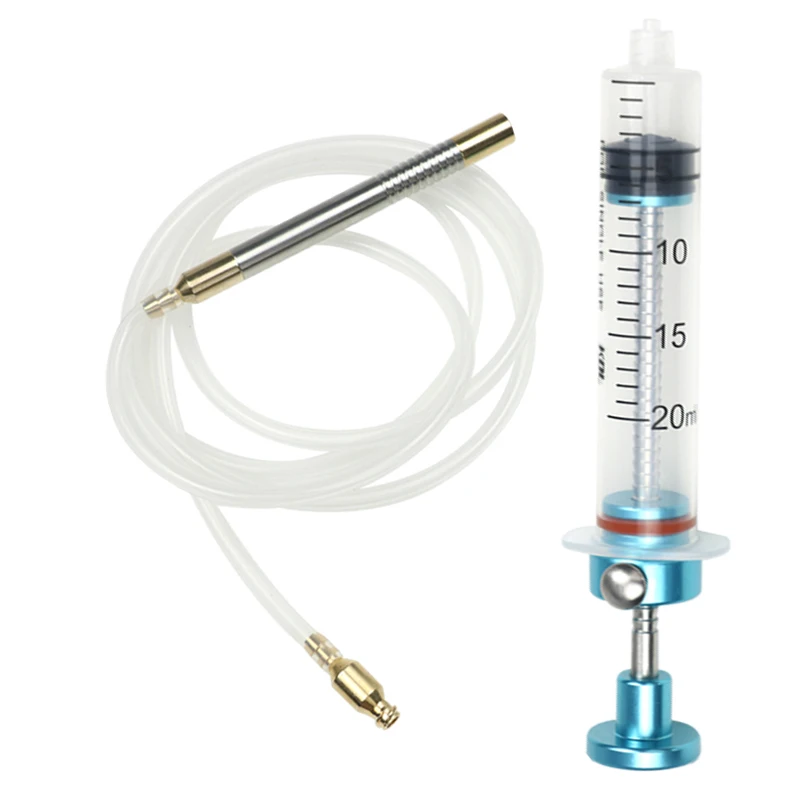 Stainless Steel Suction Pumping Handle Rubber Hose Suction Needle Converter Liposuction Aspirator Syringe Liposuction Tool