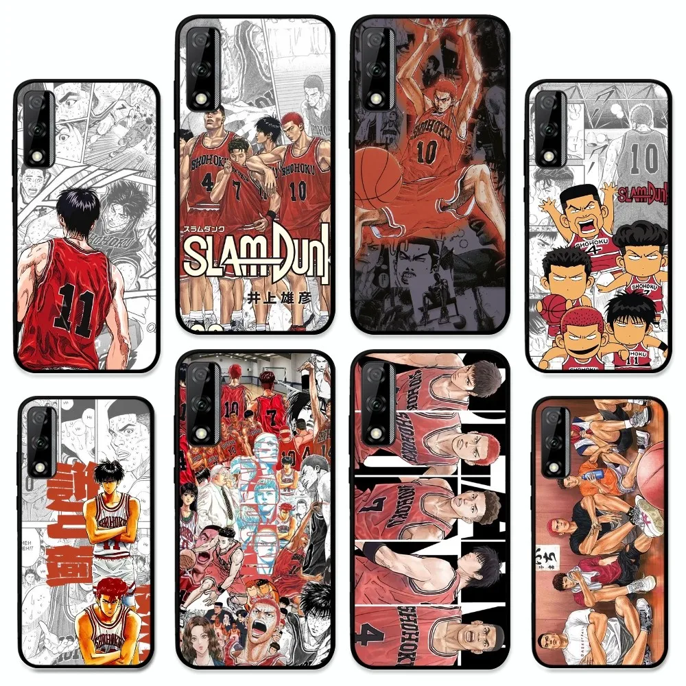 S-Slam D-Dunk Anime Phone Case For Huawei Y9 6 7 5 Prime Enjoy 7s 7 8 Plus 7a 9e 9plus 8E Lite Psmart Shell