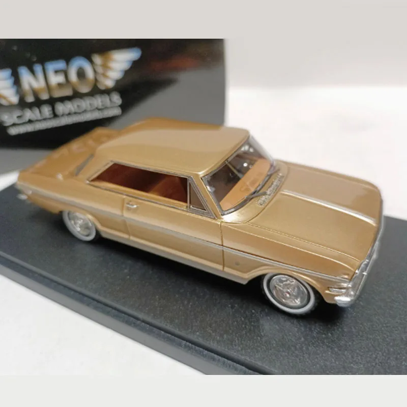Réplique originale en or Nova SS 1963, échelle 1:43, modèle de voiture jouet en résine, Collection classique, décoration statique