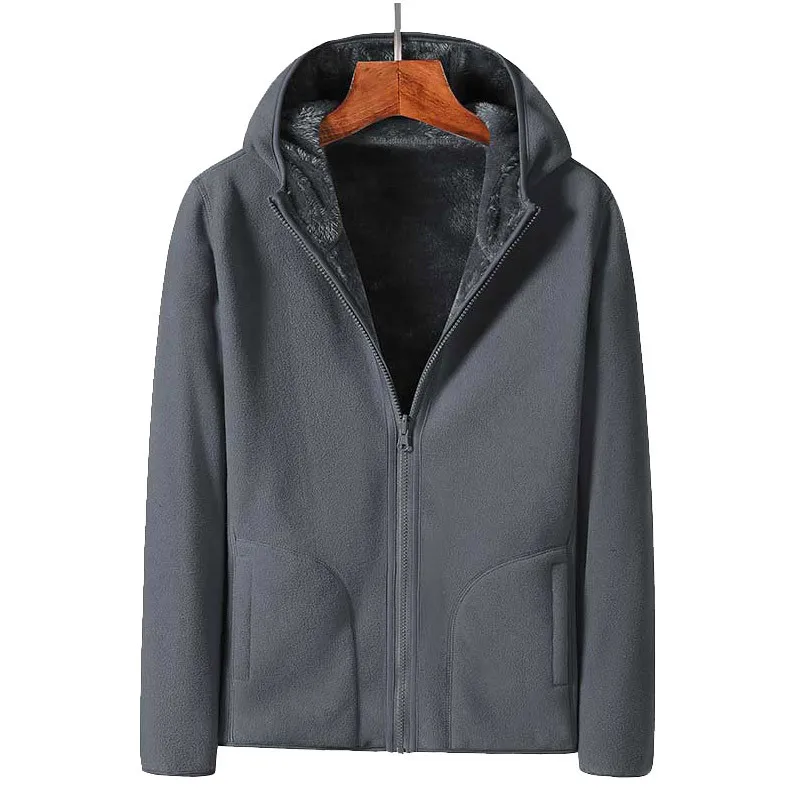 Men's and Women's Thick Fleece, Cashmere Jackets, Double-sided Cardigans, Hooded Fleece Tops.