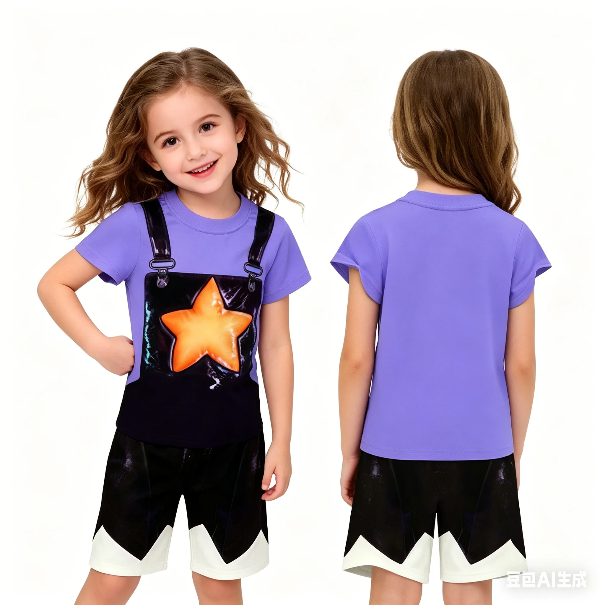 Costume de cosplay Poppy Lily pour filles et enfants, ensemble t-shirt et short, jeu d'horreur 2026, déguisement pour Halloween, carnaval, fête