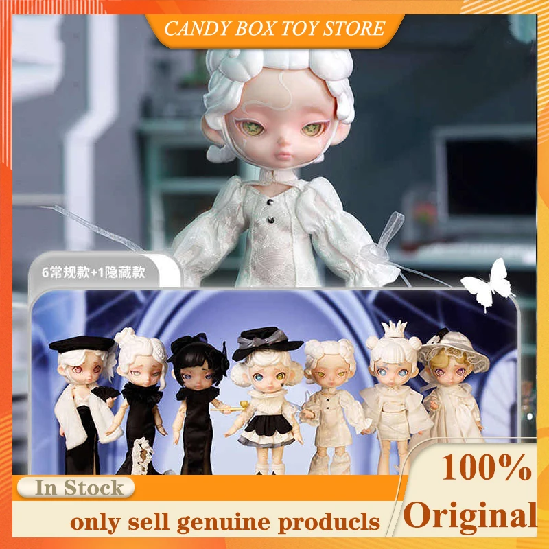 

Genuine Laura Black and White Spectrum Series Blind Box Action Figure Desktop Ornament Mysterious Box 12BJD Child Birthday Gift