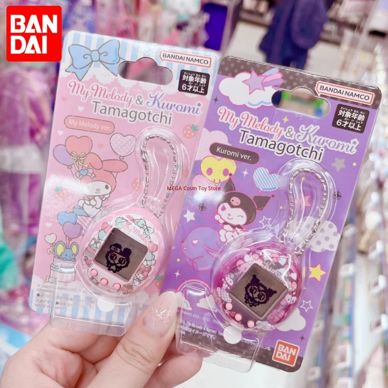 Bandai Namco Tamagotchi Nano Hello Kitty My Melody Kuromi Version Portable Digital Pet Game Console Cute Bag Pendant Collectible - view 2