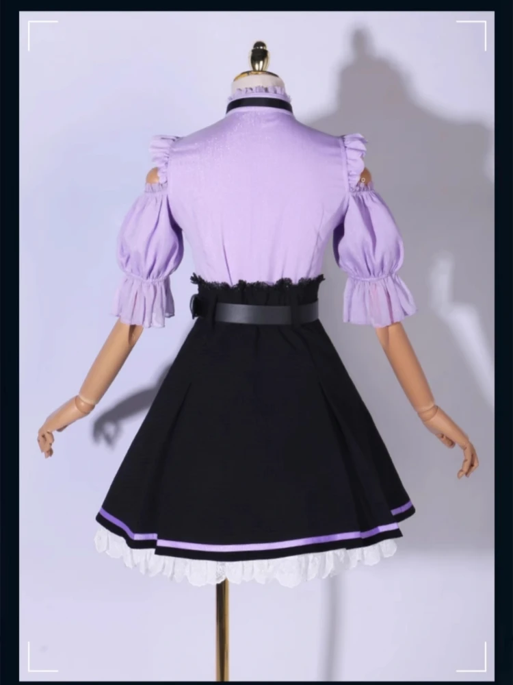 Emilia Cosplay Costume RE: ZERO - Starting Life in Another World Women Daily Fashion Wear Cos Clothes Comic-con Party Suit