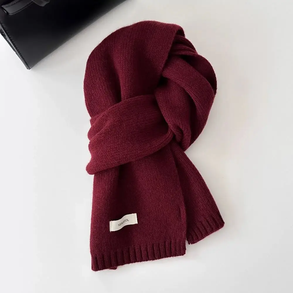 

Осень-зима теплый 100% кашемировый вязаный шарф термобелье элитные шерстяные шарфы пара стилей защита шеи