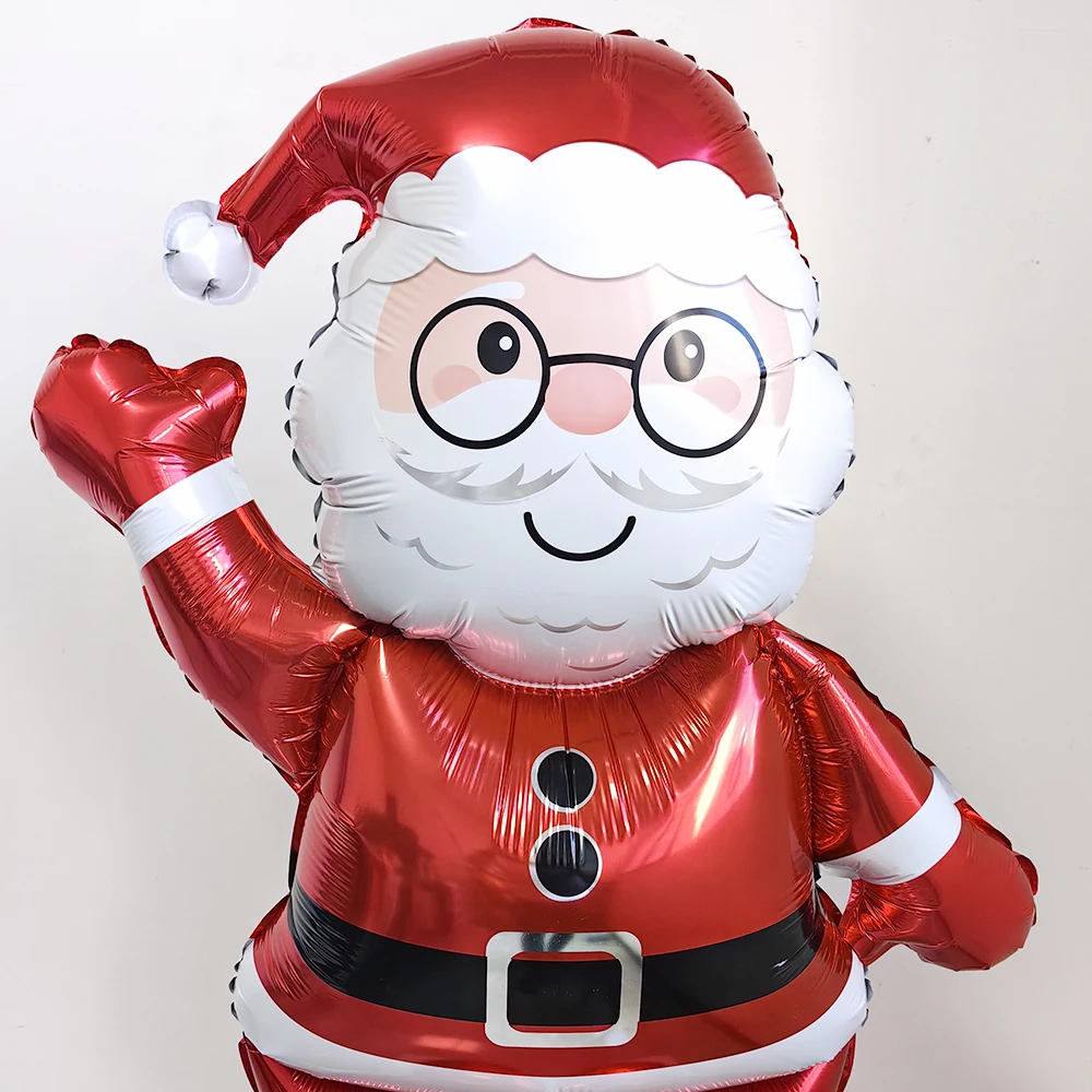 Wedding/Event Supply Store - Große, selbststehende Weihnachts-Folienballons: Weihnachtsmann, Schneemann, Elch,