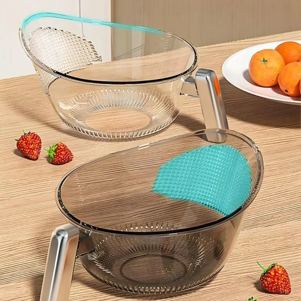 Multi-Functional Kitchen Drainer Drainage Basket Funnel Beside The Sink Drain Basket Vegetable Washing Filter Bowl