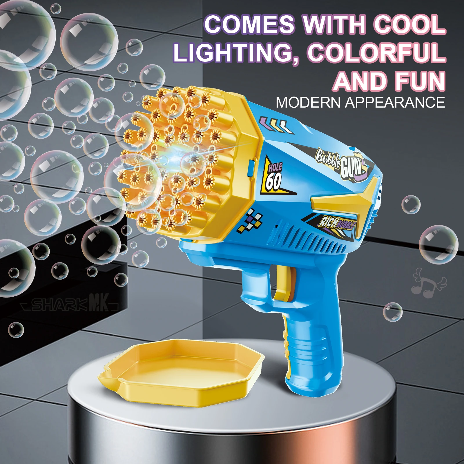 60-Loch Handheld Mechanische Stil Seifenblasenmaschine Automatische Spielzeug Seifenblasenpistole Outdoor Hochzeit Event Requisiten Geburtstag Party Gefälligkeiten Outd